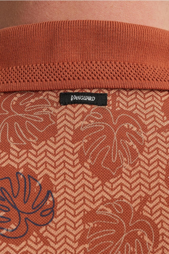 POLO WITH ALLOVER PRINT VPSS2402810 8156